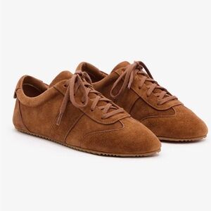 Womens reformation, Terra, sneaker in Rum Suede